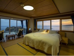 【角部屋】次の間付き角部屋のお部屋からの景色は別格