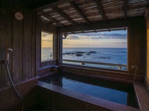 【貸切風呂】オーシャンビューの貸切風呂