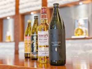 <宿泊者専用ラウンジ>ウイスキー1種.焼酎3種追加しました。