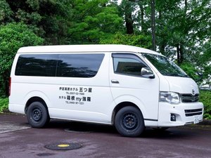 【サービス】伊豆高原駅まで送迎バス運行しております。快適な移動でチェックインも楽々です。