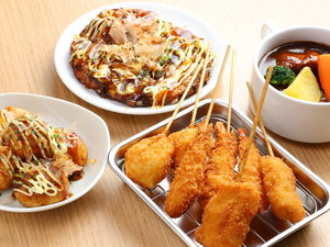 【朝食】大阪名物を多数ご用意しております!