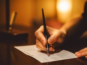 チェックインお手続き専用カウンターを設けております。