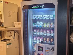 お風呂上がりの一杯に瓶牛乳はいかがでしょうか。