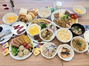 朝食バイキング