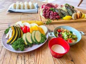 【 BBQ 】夕食はYUTTARIKAN自慢の中庭でBBQを楽しもう!