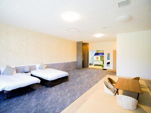 スーペリアツインルーム 紅梅1(ベッド2台)