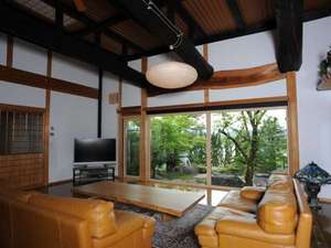 【岡山県湯原・蒜山高原の貸し別荘・コテージ・ログハウス】貸別邸 欅庵