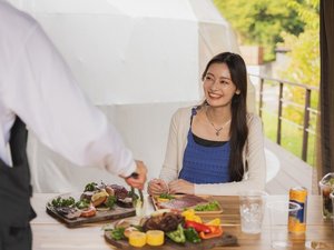 グランピング BBQ