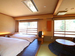 【客室】和風ツインルームのお部屋です。