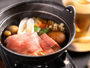 【秋季イメージ】信州牛のすき煮