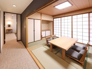 【4階グランデフロア】ジュニアスイート和洋室(一例) 約85平米