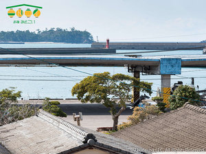 阿久根漁港と阿久根大島(2)