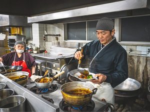 料理は職人の手仕込み