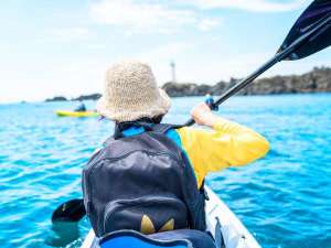 キラキラ海で感動体験!鼠ヶ関でシーカヤック