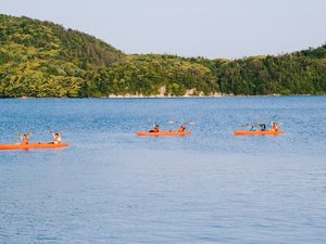 �yGLAMPING�݂�сz�V�N�ȋ����ނ�铌���p���ŃJ���b�N�t�B�b�V���O