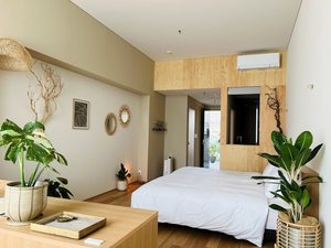 グリーン&インテリアショップ“garage”がプロデュースした<Rust room>です。
