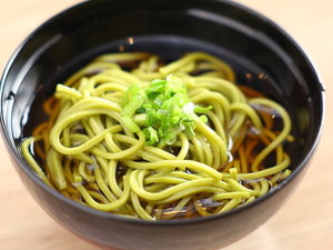 ■ご当地メニュー【茶そば】※ご自身でお作りいただけます。