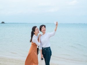 アメリカンな雰囲気!北谷町のアラハビーチ