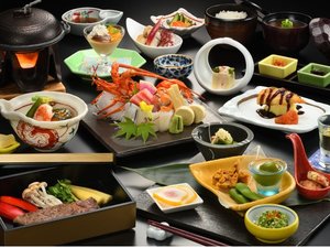 おすすめプランの夕食一例★福島県産の和牛ステーキがおすすめ