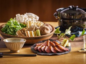 島根県産「えごま鴨の白味噌鍋」※写真はイメージとなります。