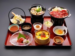 【ご夕食】和食コース(すき焼き)