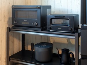 H棟:電子レンジ、トースター、炊飯器、電気ケトル
