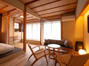 【特別室ツイン17帖(バス・トイレ付)】雲の上のような静けさ。気高く上質な特別室