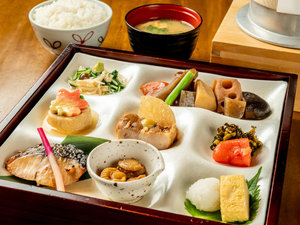 ◇いねや和朝食膳A◇炊きたての銀シャリをお愉しみください。