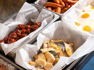 朝食ビュッフェ一例