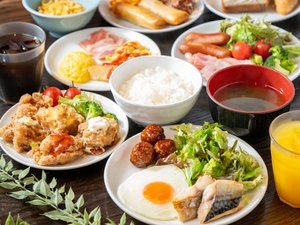 7時から営業!和食を中心としたビュッフェをお楽しみください。