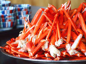大山ロイヤルホテル：紅ずわい蟹が食べ放題☆■3月31日まで■※画像はイメージです。