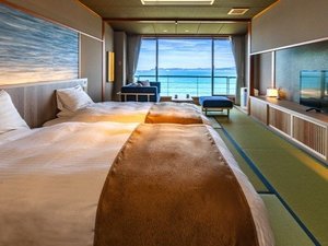 オーシャンビュー和モダン