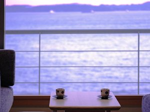 オーシャンビュー和モダン