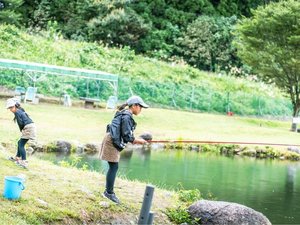 *�y�{�ݎ��Ӂz�t�B�b�V���O�p�[�N�ł͏��S�҂̕����劽�}�I���񂨎q�l�Ƃ��ꏏ�ɂ��y���݂��������I