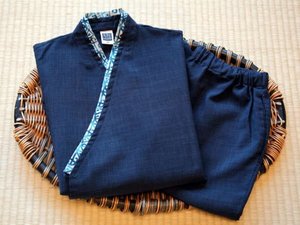 通常の浴衣とは別に作務衣のご用意もございます。(希望の方へ)