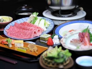 山形牛しゃぶしゃぶコース おいしそう♪