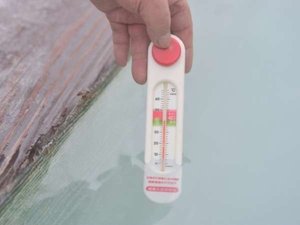 毎日湯温管理しております