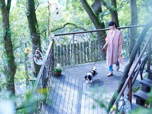 愛犬との旅行もできます!(自社公式サイトからのみ予約受付)