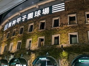 ナイター開催時の甲子園球場