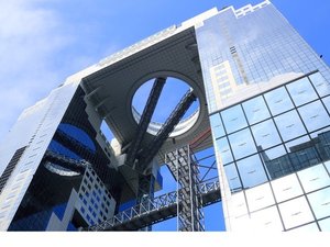 梅田スカイビル(ホテルから約40分
