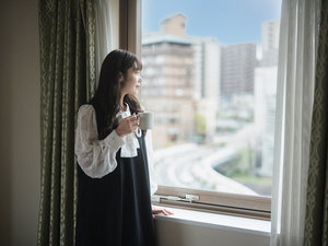 川側のお部屋からは、穏やかな宝塚の景色がご覧いただけます。