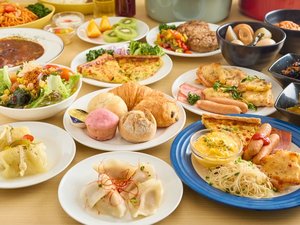 ブッフェ盛り付け一例