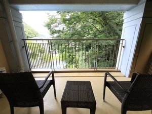 ベランダで過ごす、穏やかなひととき