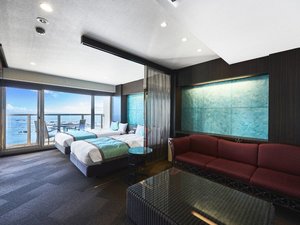 【禁煙】中央館エグゼクティブスイート516「半露天風呂付き客室」