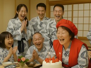 記念日 還暦のお祝い 一例