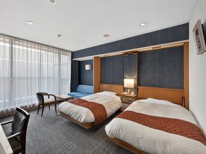 【禁煙】デラックスツイン|3名利用可(エキストラ対応)
