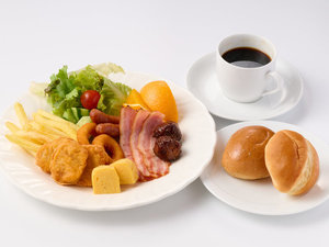 朝食一例