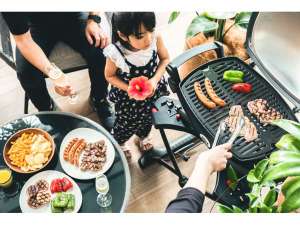 最上階エグゼクティブルームではBBQも楽しめます。※事前予約必要となります。