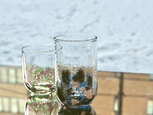 吹きガラス体験