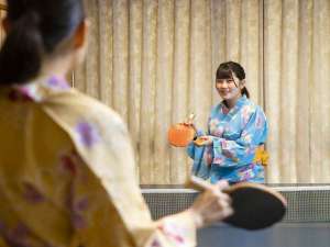 館内の過ごし方イメージ:卓球